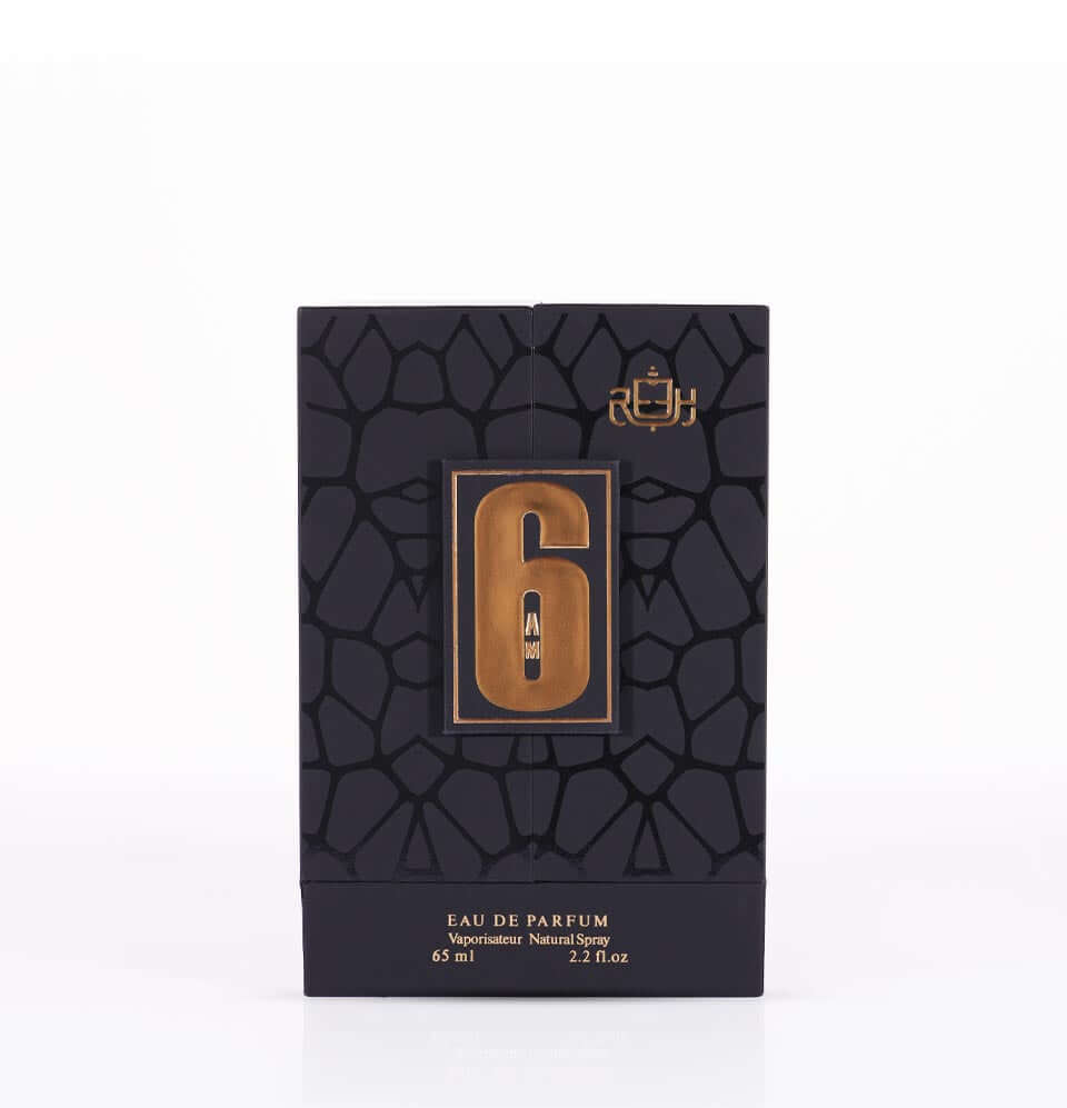 6AM by Reeh Al Madinah men's fresh fragrance packaging showcasing elegant design and branding.