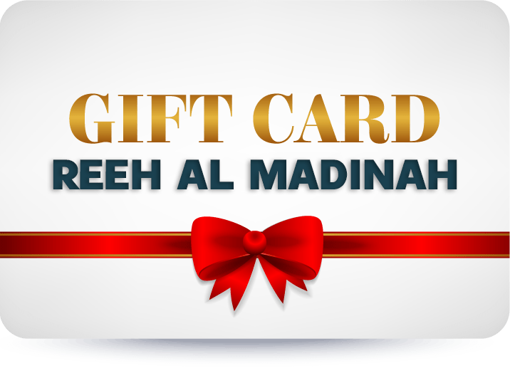 Reeh Al Madinah Gift Card In white color